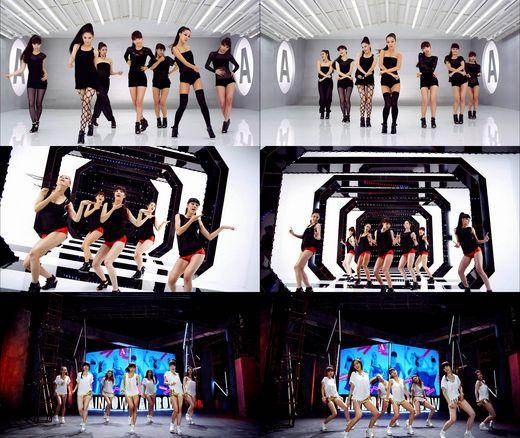 레인보우, 신곡 ‘A’ 뮤비서 파격 시스루룩 ‘섹시’