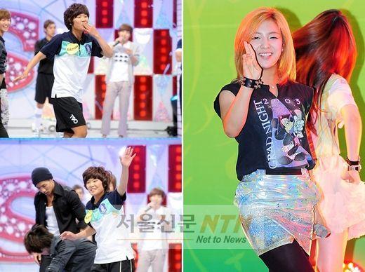 f(x) 루나, 지소연과 허벅지씨름…“만만치 않아”