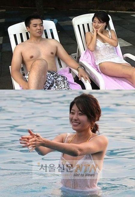 전세홍, 수영복 데이트 사진포착…‘애틋한 눈빛’