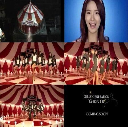 소녀시대, 日데뷔 성공예감..‘지니’ 티저도 후끈