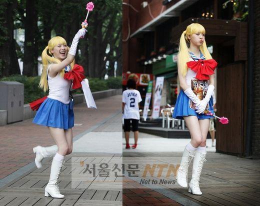 구혜선, 세일러문 깜짝변신…“얼짱출신 역시달라”