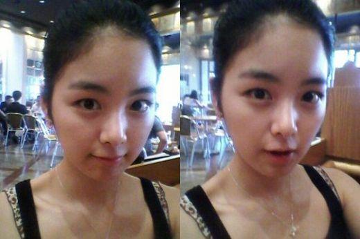 한지우, 민낯 공개…송혜교보다 한수 위?