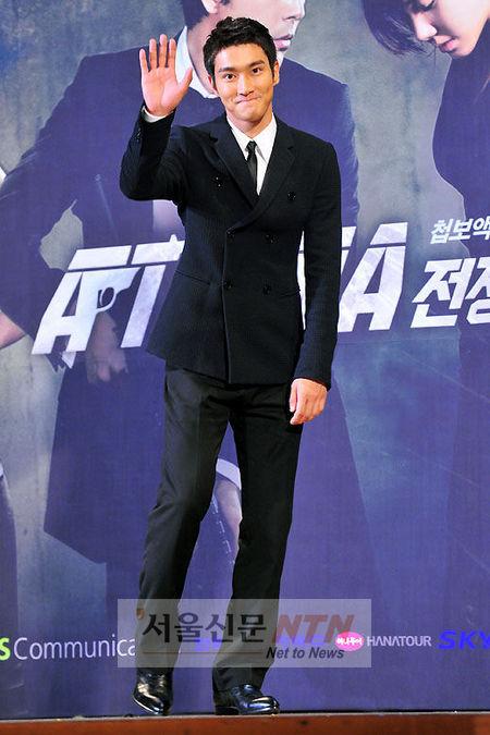 [NTN포토] 슈주 최시원 ‘아테나:전쟁의 여신 기대해주세요’