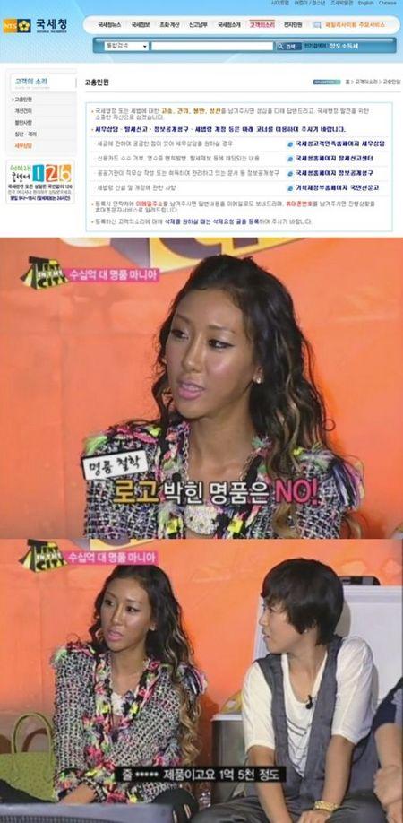 명품녀 인해 국세청 민원 폭주…네티즌, 불법증여 주장