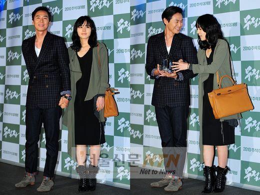 연정훈-한가인, ‘무적자’ 시사회 데이트…‘애틋함 돋네’