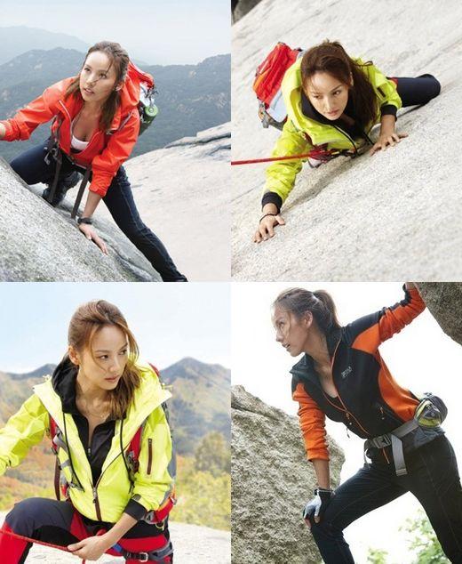 ‘암벽타는’ 이효리, 등산복도 섹시하게…“멋스럽게 즐겨”