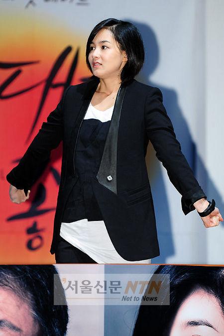 [NTN포토] 강혜정 ‘시원하게 기지개 한번~’