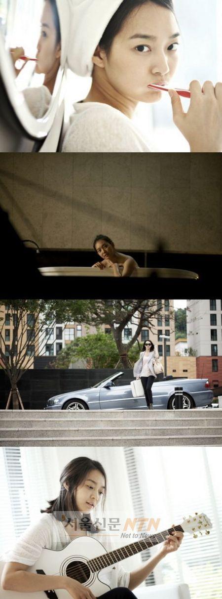 신민아 72시간 일상은? “샤워하고 스포츠카도 타고”