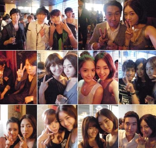 이연희, SM 파티사진 공개…”인기 아이돌 한눈에 보세요”