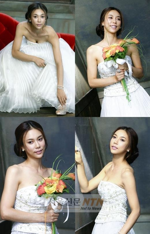 김인서, 섹시웨딩은 이런 것…‘남다른 화보’