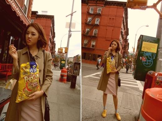 이연희, SM파티사진 이어 뉴욕사진 공개…“추석선물”