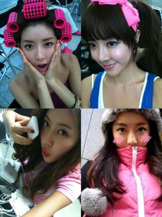 ‘세븐의 여인’ 박한별, 지존다운 ‘셀카 퍼레이드’
