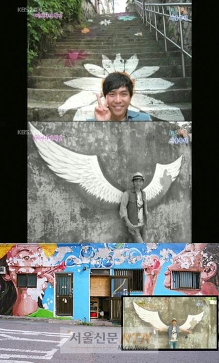 이승기, 이화마을서 꽃·천사로 완벽변신 ‘미션성공’