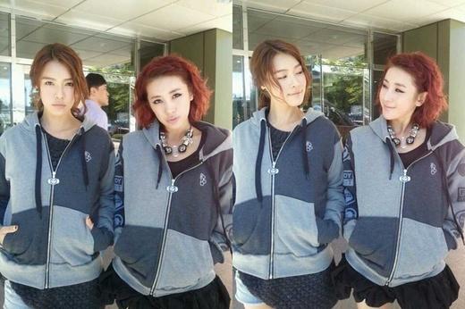 가희, 서인영과 커플룩 공개 “우리 친해졌어요”