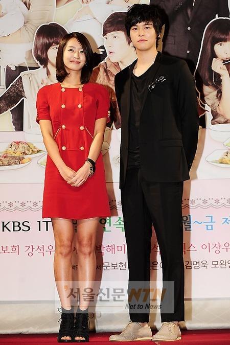 [NTN포토] 박정아·이장우 ‘아직은 어색한 사이’