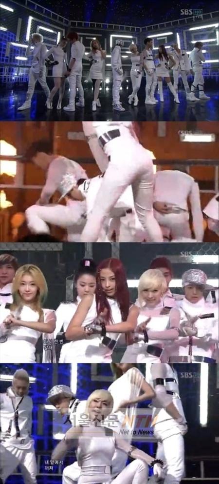 ‘혼성돌’ 남녀공학, ‘인기가요’ 엉덩이춤 출격…‘깜찍+섹시’