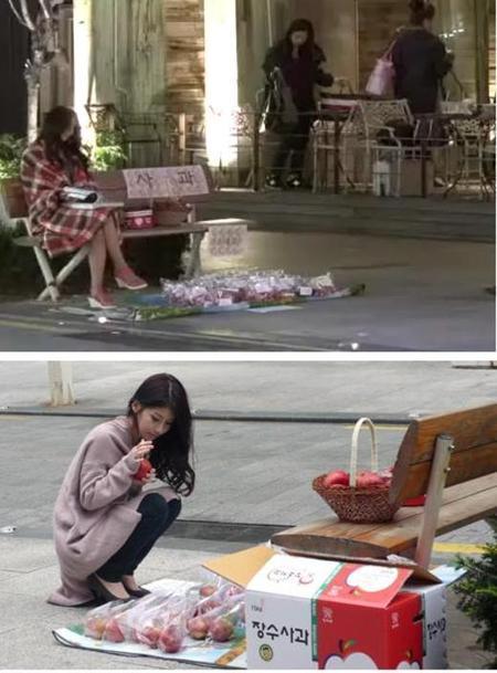 압구정 사과녀-홍대 계란녀, 알고보니 ‘판촉 도우미’