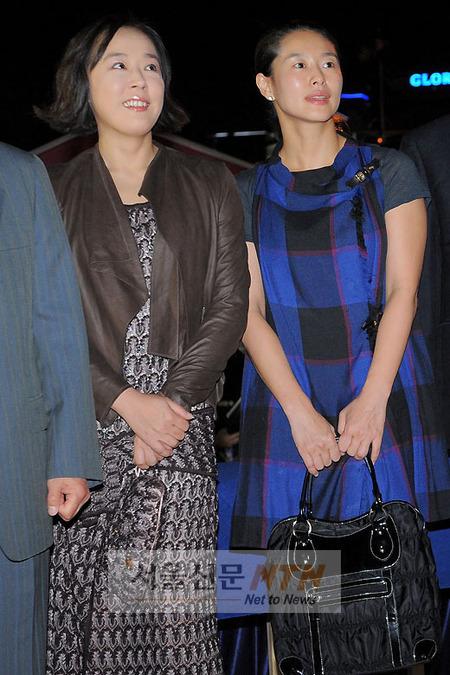 [NTN포토] 부산국제영화제에 참석한 강수연·예지원