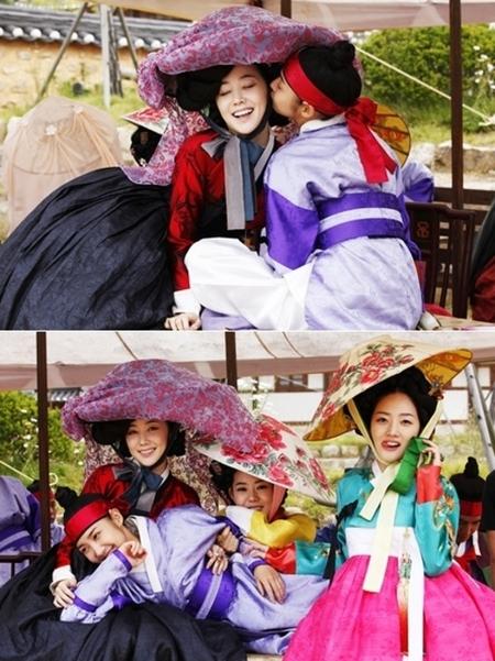 ‘남장여자’ 박민영, 기생 초선 치마폭에 폭 ‘볼뽀뽀’