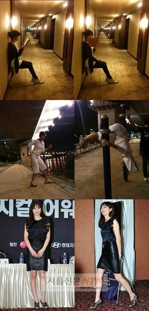 ‘몸매관리’ 옥주현, 대본리딩-달밤의 체조 ‘역시’
