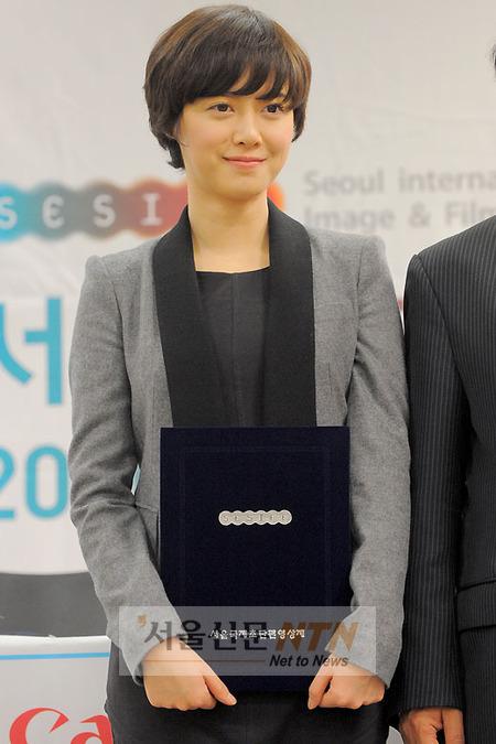 [NTN포토] 사전제작지원작 감독으로 위촉된 구혜선