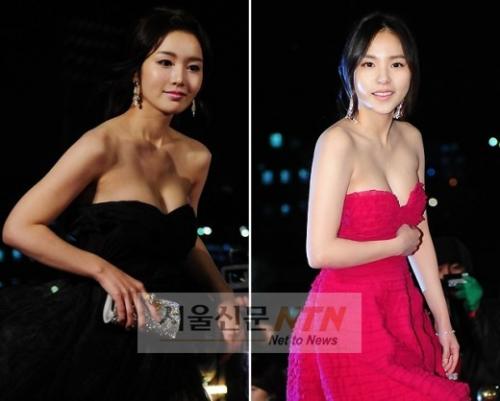 민효린-남규리-‘소시’ 태연, 파격드레스 ‘깜짝’