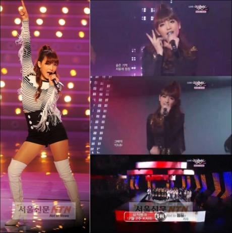뮤뱅 ‘음이탈’ 강지영 “창피해. 첫방이라 긴장”