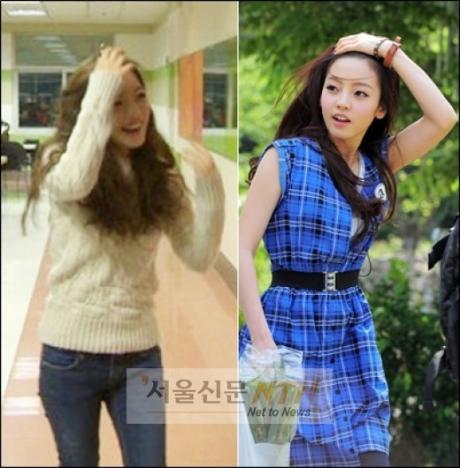 ‘한양여대 구하라’ 박지현, 외모+몸매+포즈 ‘복사판’