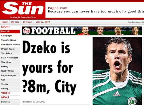 [런던통신] ‘빅 샤이닝’ 에딘 제코 둘러싼 쩐의 전쟁