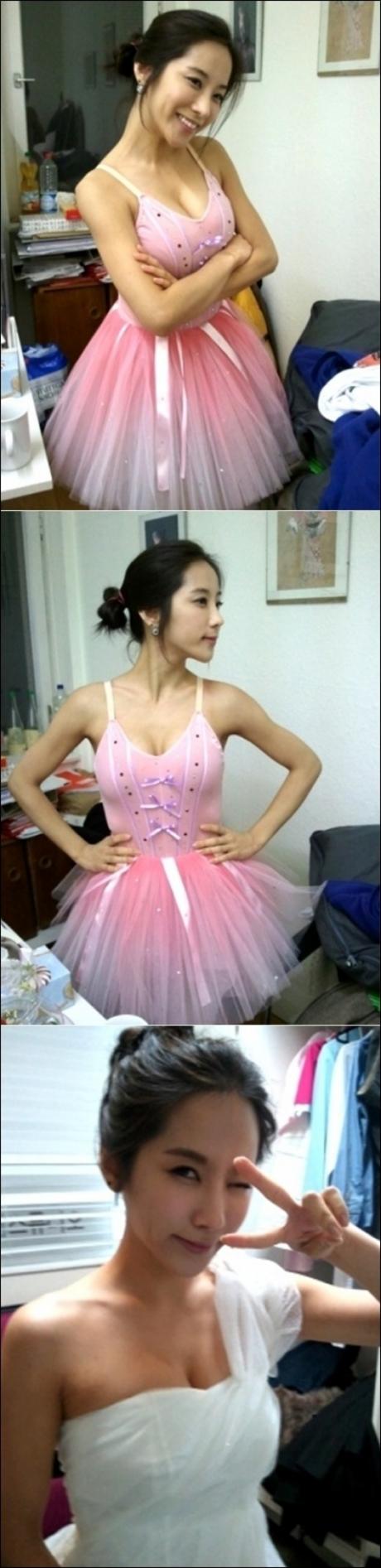 쥬얼리 前멤버 조하랑, 섹시 발레리나 변신