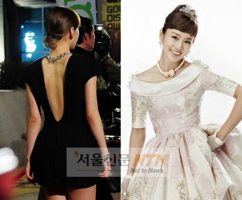 태연 vs 김태희, 반전드레스 눈길 ‘우아+섹시’