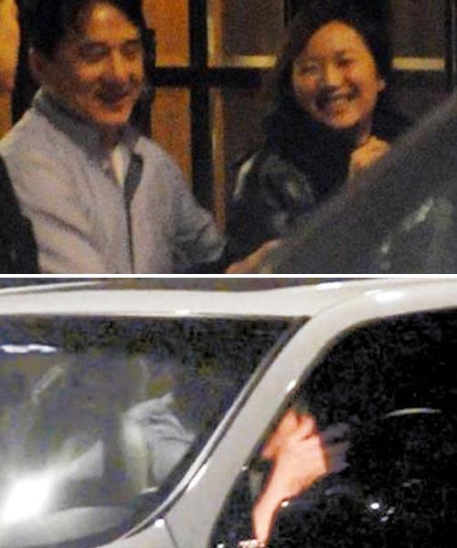 성룡, 서정뢰와 ‘심야 키스’ 포착…연인 사이?