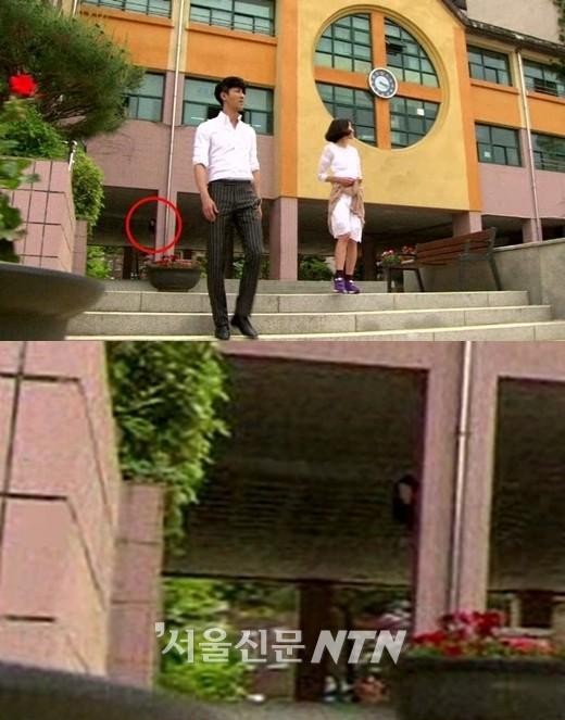 최고의 사랑 귀신 논란…기둥 뒤 떠있는 女얼굴 ‘소름’