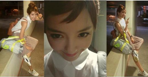 효민 복고패션 폭풍 인기…“넌 어느 별에서 왔니”