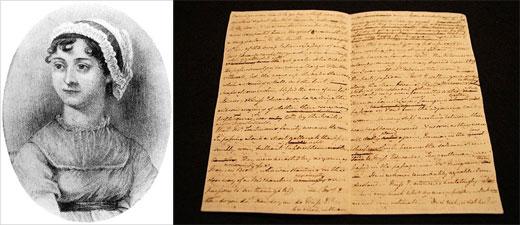 제인 오스틴 희귀 원고, 17억에 낙찰돼