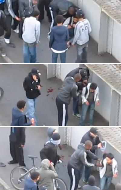 부상당한 학생에게서 물건 훔치는 ‘런던 폭도’ 파문