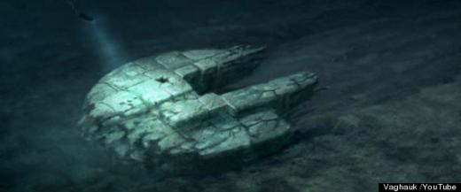 바다에 추락한 UFO? 미스터리물체 실제 사진 공개