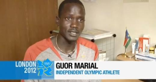 국가도 없이 홀로 올림픽 출전한 마라토너의 사연