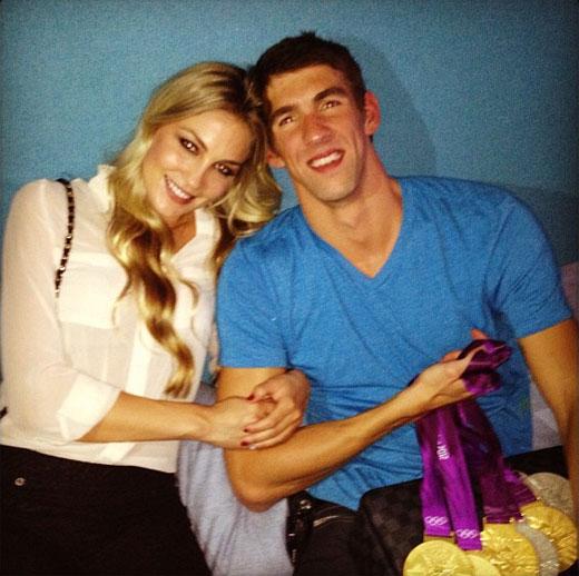 ‘수영황제’ 펠프스 미모의 새 여친과 열애