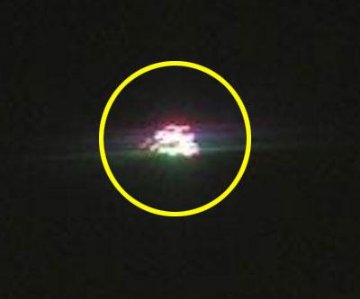日 오사카서 ‘무지갯빛 UFO’ 포착 소동