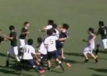 파라과이 축구시합 중 ‘36명 전원 퇴장’ 진기록