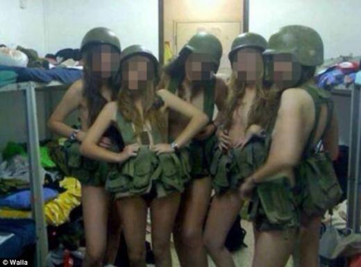 이스라엘 여군 ‘속옷 차림’ 문란한 사진 파문