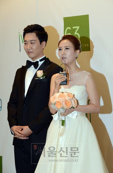 [포토] 도경완 “신부는 태연한데…난 오들오들 떨고 있다”