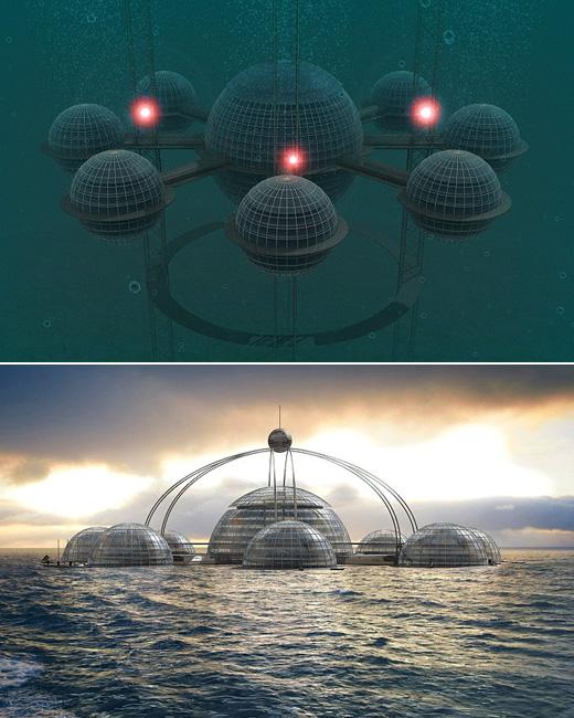 환상적인 모습의 미래형 ‘해저 도시’ 공개