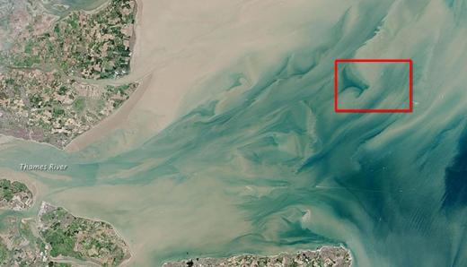 지상 905km 우주에서 보이는 지구 최대 풍력발전소 화제