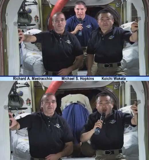 “여기는 중력이…” ISS서 날아온 ‘그래비티’ 수상 축하