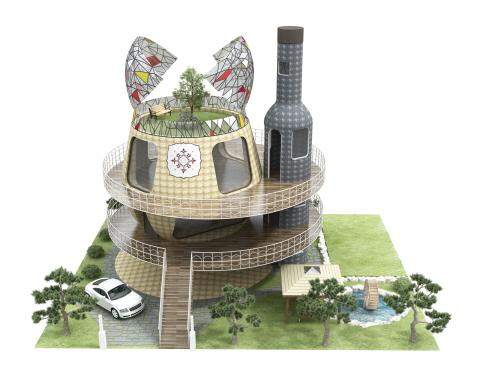 독특한 외관의 힐링와인하우스 조성…新부동산 투자가치 기대