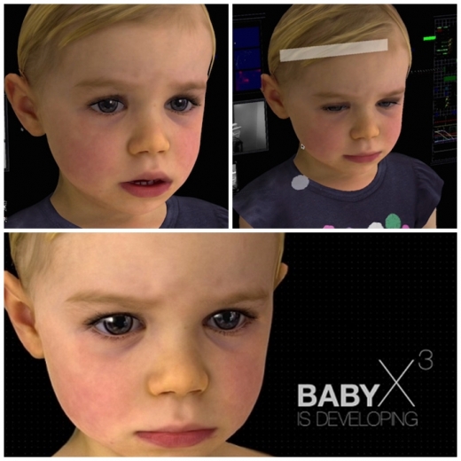 웃고 짜증낼 줄 아는 ‘인공지능 아기’ 공개