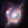 70억 광년 거리 은하끼리 충돌 모습 고화질 포착