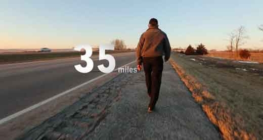 [감동 뉴스] 61세 노인은 왜 매일 56km 걸어 출근했을까?